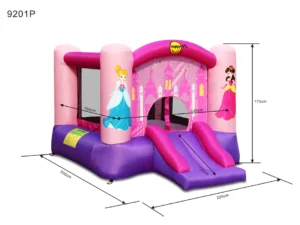 Princess Jumping Castle with Slide